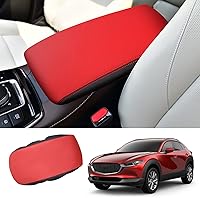 Vista 8 de Funda para consola central Mazda CX-30 2020-2025 2026, impermeable y antiarañazos, funda para reposabrazos de consola Lether 2025 CX30 2023 2024