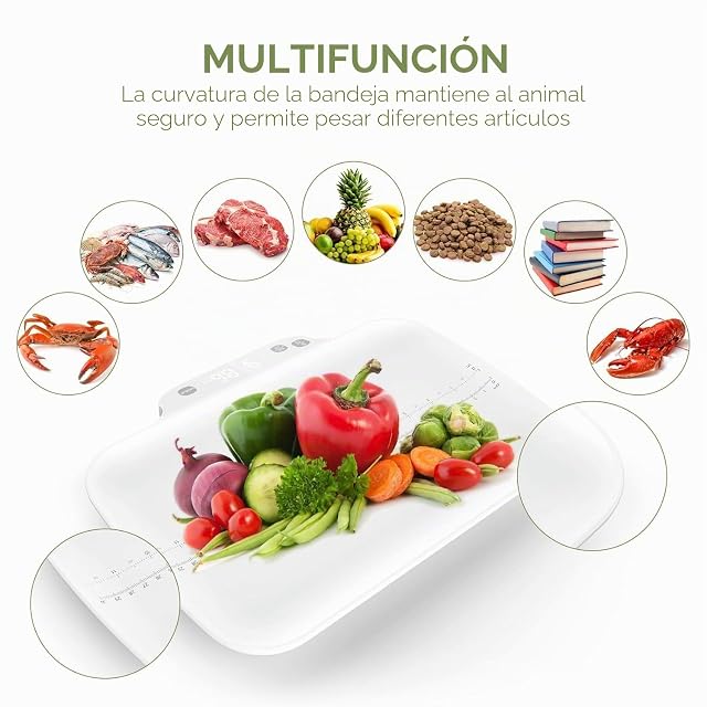 Foto 4 de 7 de Báscula electrónica multifuncional adecuada para adultos y animales pequeños como bebés, gatitos y cachorros