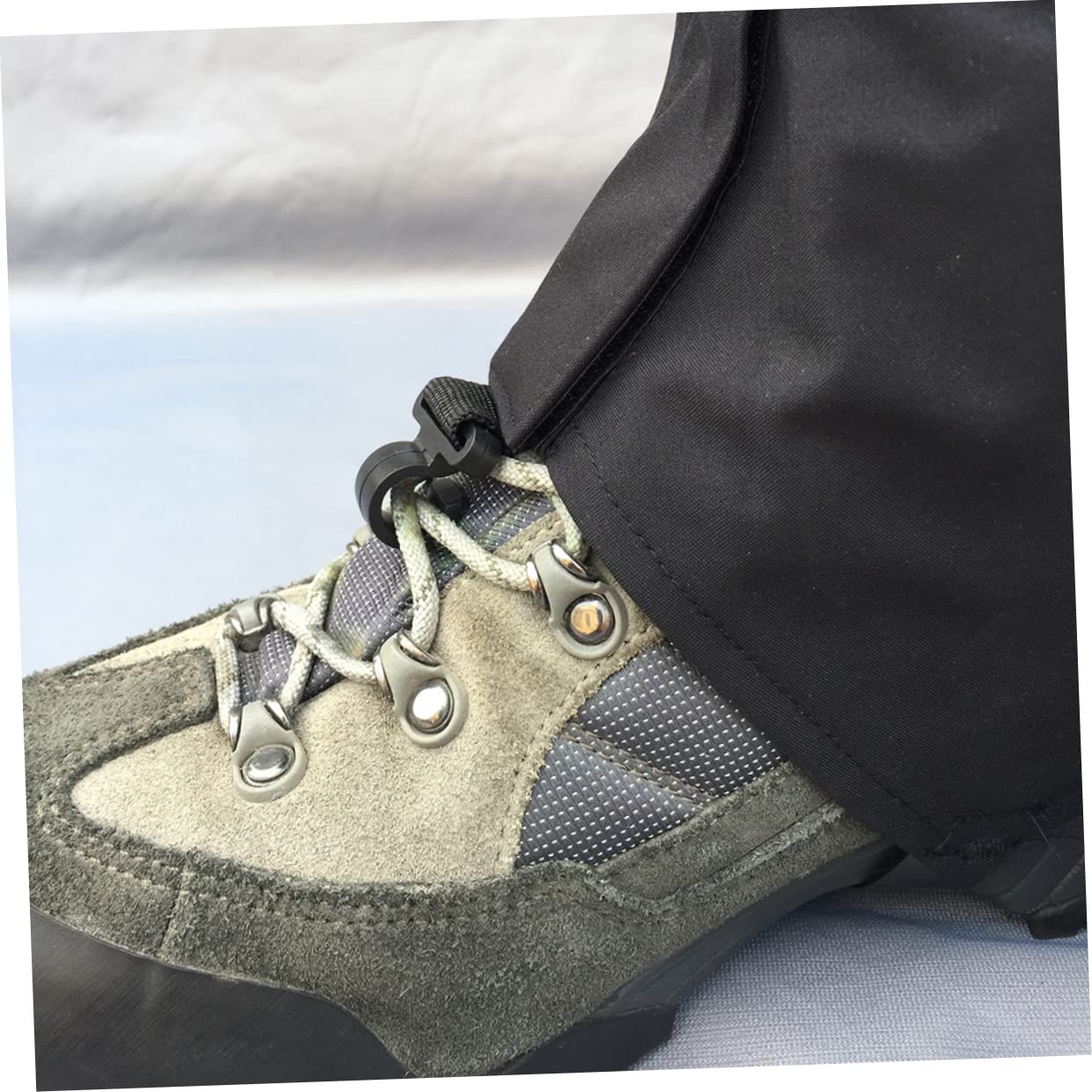 Sosoport Lot De 2 Paires De Guêtres De Chasse Anti-Neige pour Randonnée Et Cyclisme en Nylon