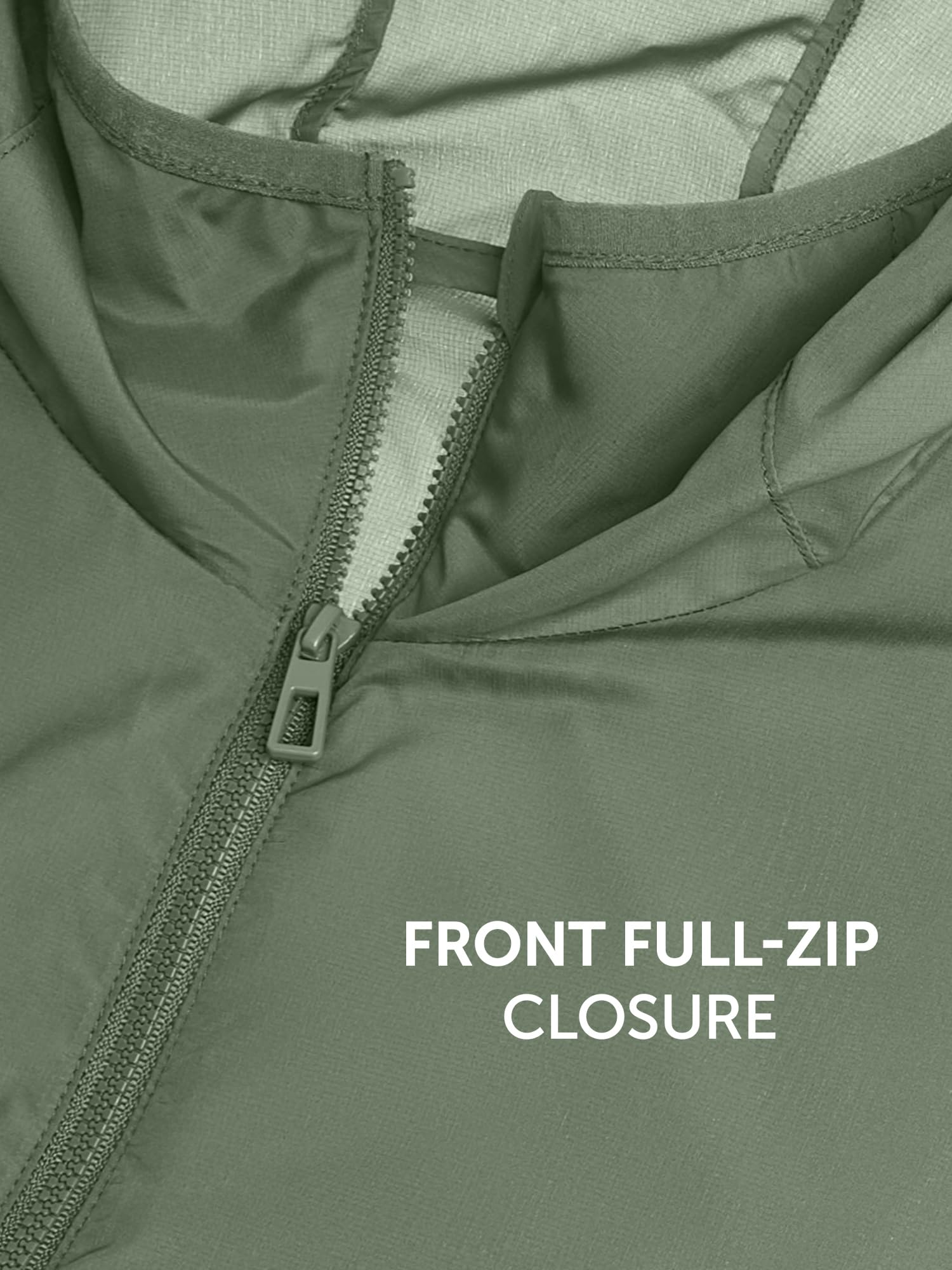XYXX Parka para hombre con protección UV y protección solar | Ropa de protección solar y contaminación | ligera y de secado rápido con protección UPF 50+ para exteriores