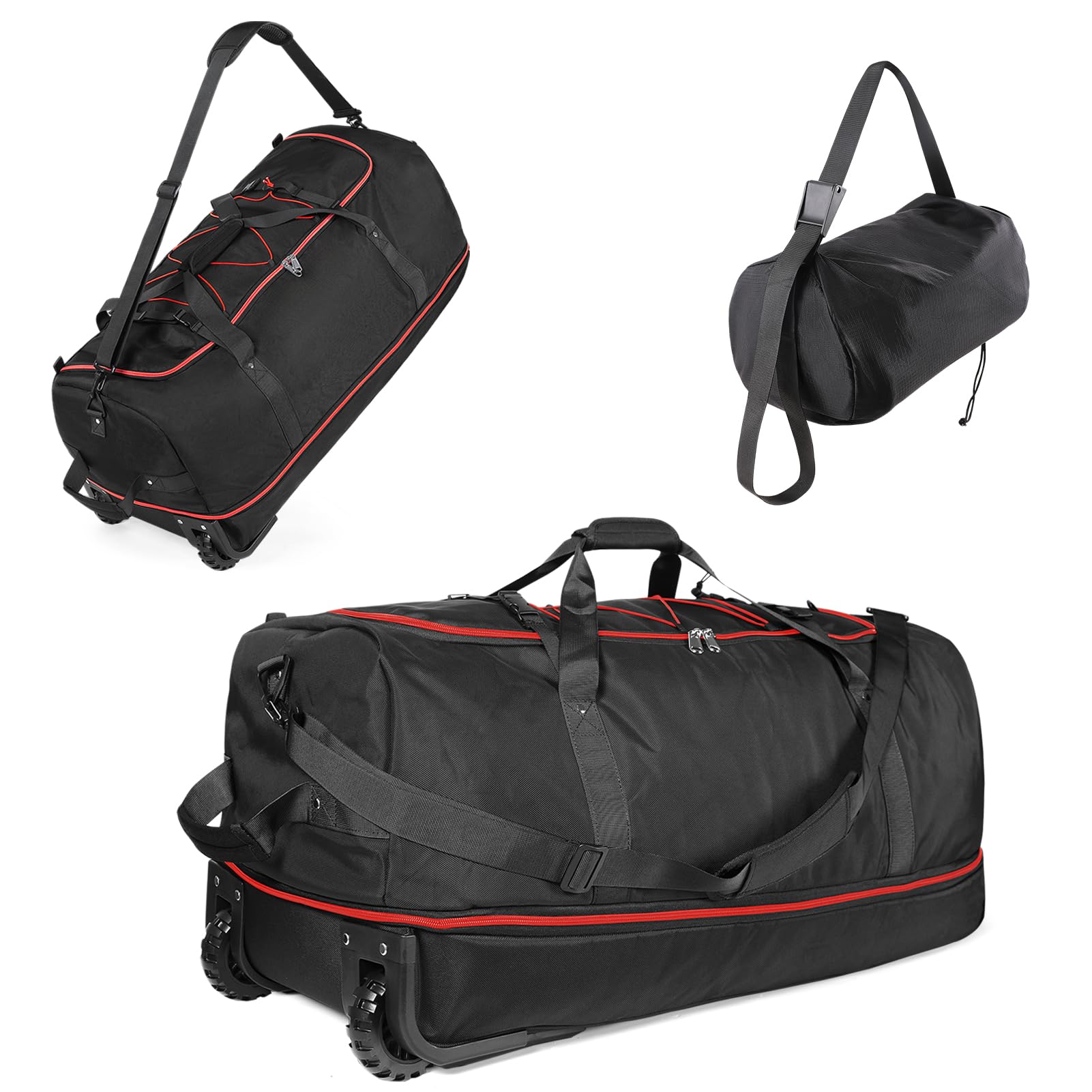 Borsa Viaggio Con Ruote Vomgomfom Borsa Duffle Sportiva 110L-140L
