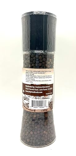 Miniatura 2 de AMPHORA PEPPERMAILLOS NEGRO KOSHER CON MOLINO - 6.16 OZ (175 GR)