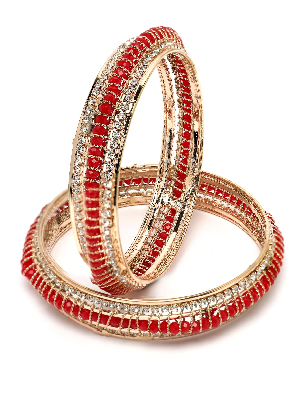 See full amazon price history chart for Sukkhi Stylish Gold Plated White AD Stones With Red Beads Studded Set of 2 Broad Bracelet Bangle Set Jewellery for Women & Girls|Birthday Anniversary Gift for Women|B105960 Sukkhi Stylish Gold Plated White AD Stones With Red Beads Studded Set of 2 Broad Bracelet Bangle Set Jewellery for Women & Girls|Birthday Anniversary Gift for Women|B105960 (B0CPPF6LFZ) Amazon Price History, Amazon Price Tracker