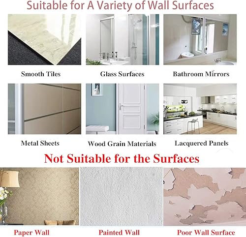 Miniatura 5 de DDMY Ganchos de pared de 33 libras (máx.), ganchos autoadhesivos resistentes, paquete de 50 ganchos adhesivos transparentes e impermeables para