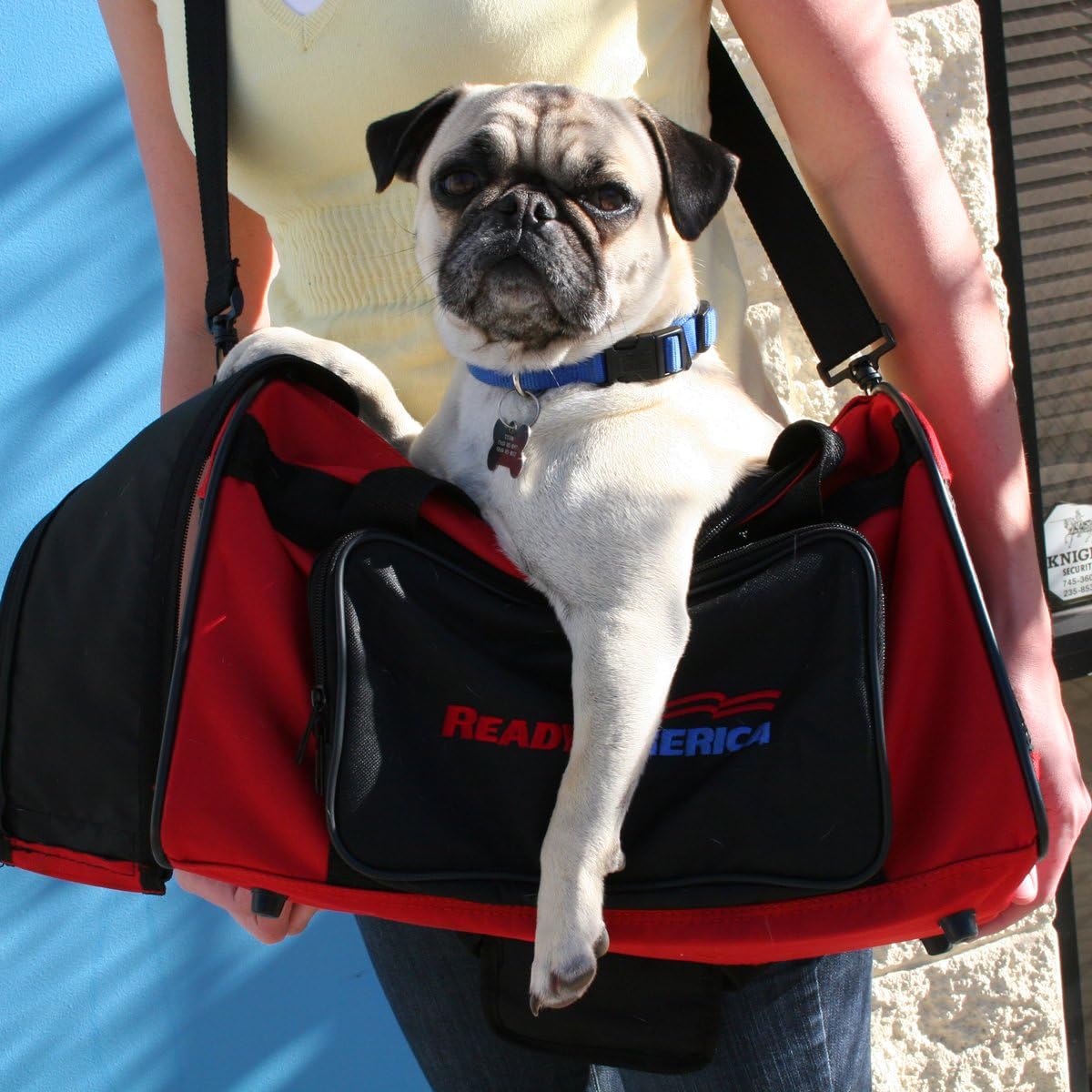 Ready America Small Dog Evacuation Kit, Red/Black (77150) - Emergency Survival Kits - 
