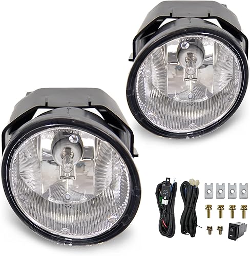 Miniatura 2 de Conjunto de lámparas antiniebla de conducción para Nissan Maxima 2000-2001 2000-2003 Sentra 2001-2004 Frontier 2002-2004 Xterra reemplazo de luz