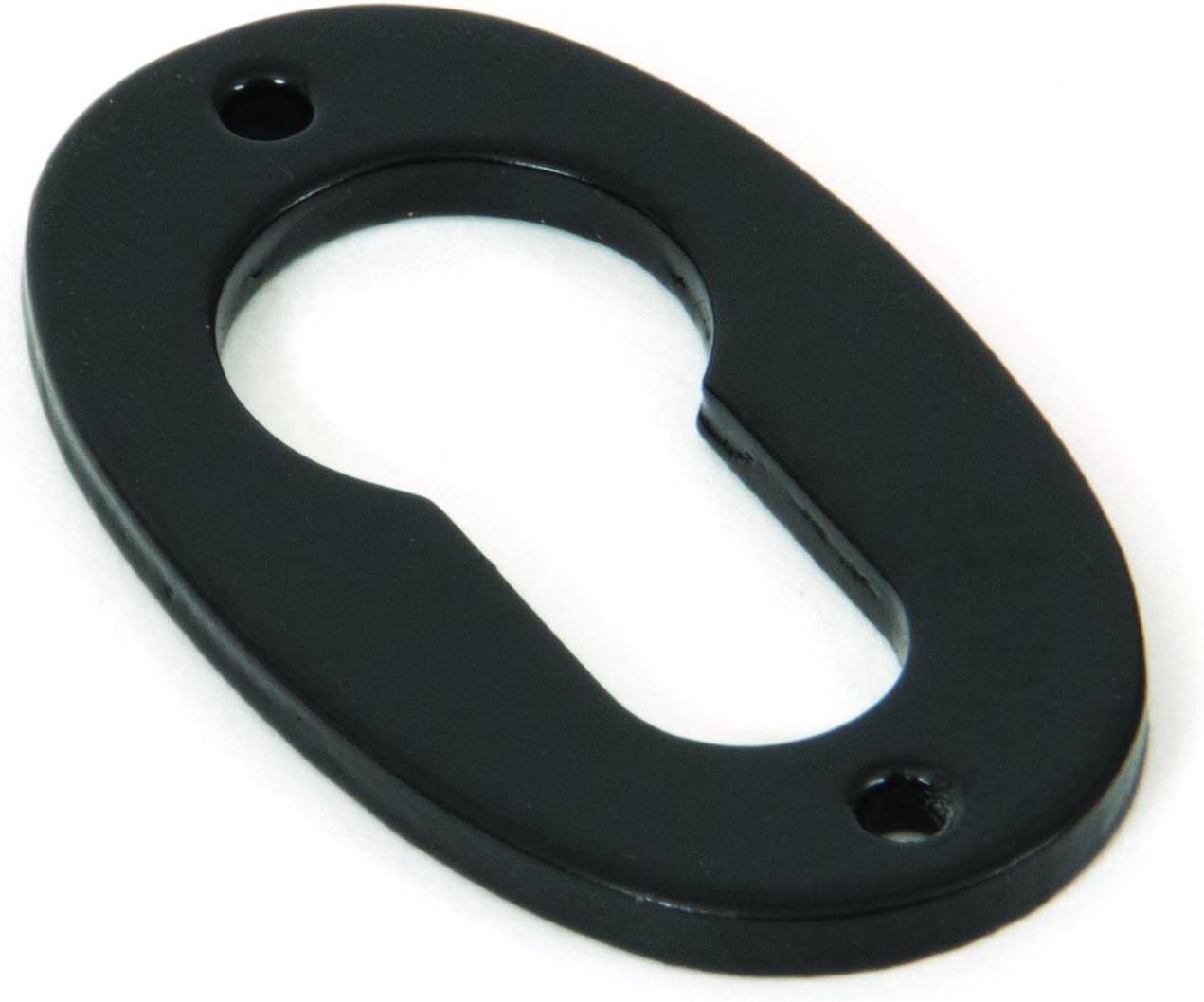 33830 Oval Euro Escutcheon - Black