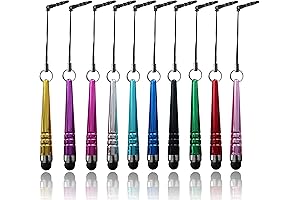 10-Pack Touch Screen Stylus for iPhone, iPad, Samsung