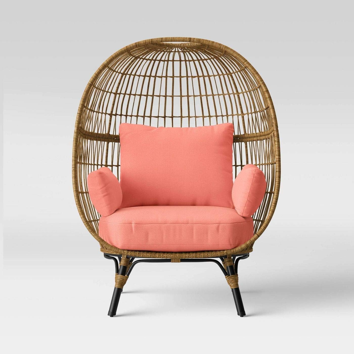 Southport Patio Egg Chair - Coral