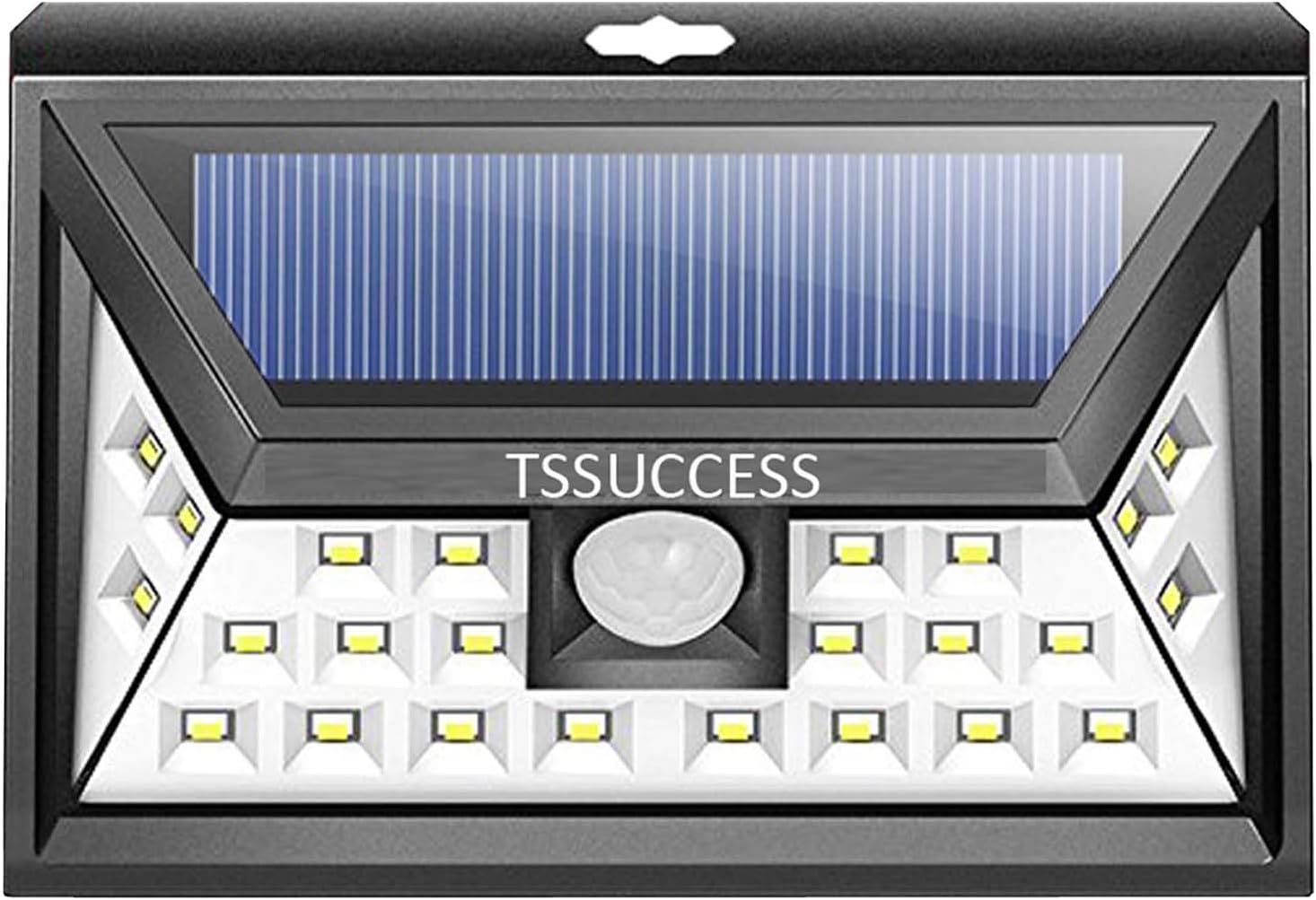 Solar Lights Outdoor - Solar Motion Sensor Light - Wall Light 24 LED - Wireless Waterproof Solar Powered LED Lights Outdoor with Wide Angle Illumination - Night Security LED Patio Lights (1 Upgrade)