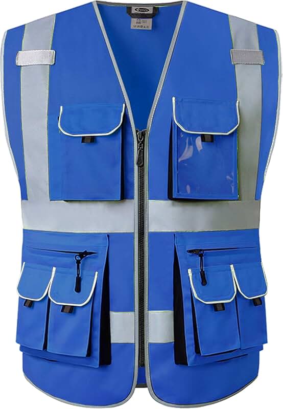 Color Blue Safety Vest