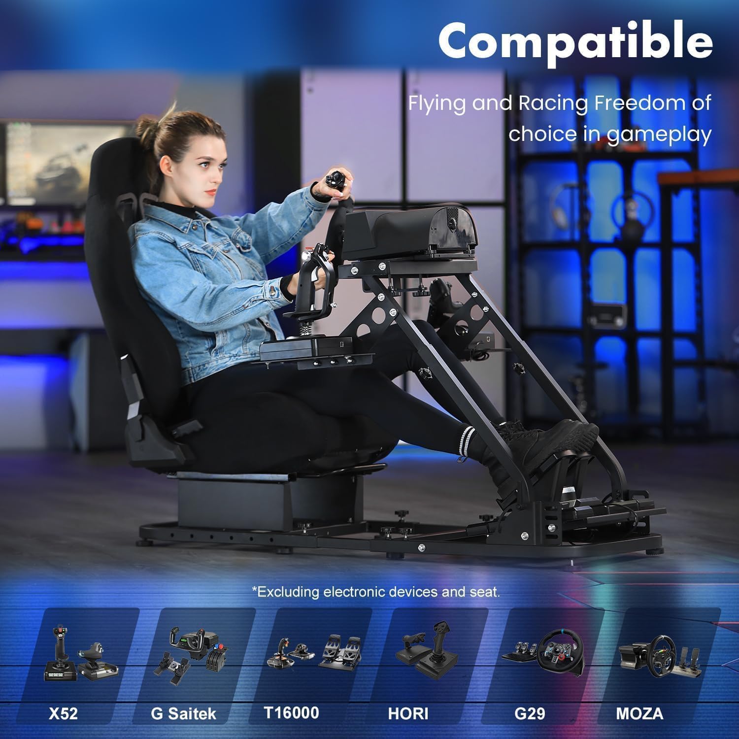 Marada Sim Rig Snapklik.com : Marada Flight Racing Simulator Cockpit
