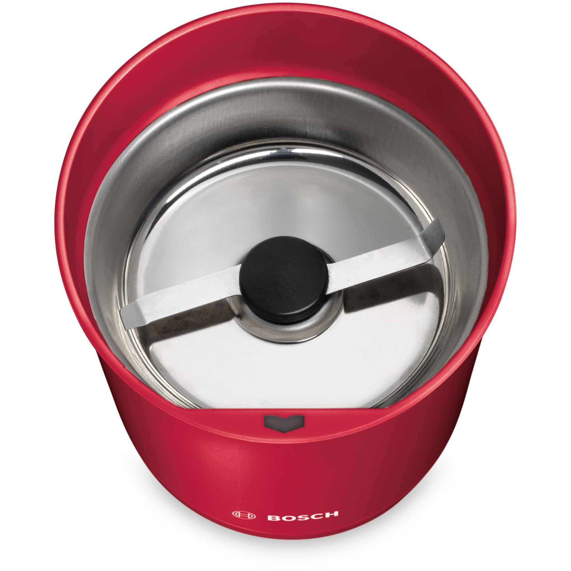 Bosch Macina Caffè e Spezie TSM6A014R, 180 W, 150 g/min, 2 Lame Acciaio Inox, Plastica, Rosso