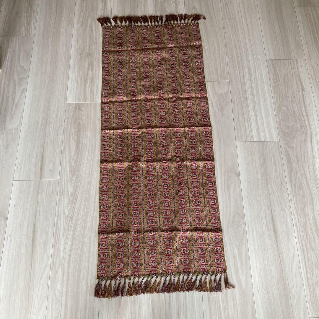 Amazon.co.jp: 龍村織物美術研究所製 テーブルセンター 法隆寺蜀紅錦 