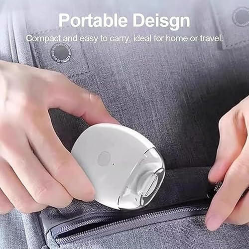 Miniatura 7 de Universal Automatic Fingernail Grinder, Electric Nail Clipper with LED Light, 3 Speeds for Safe and Gentle Nail Care, Polishing Trimmer for Babies,