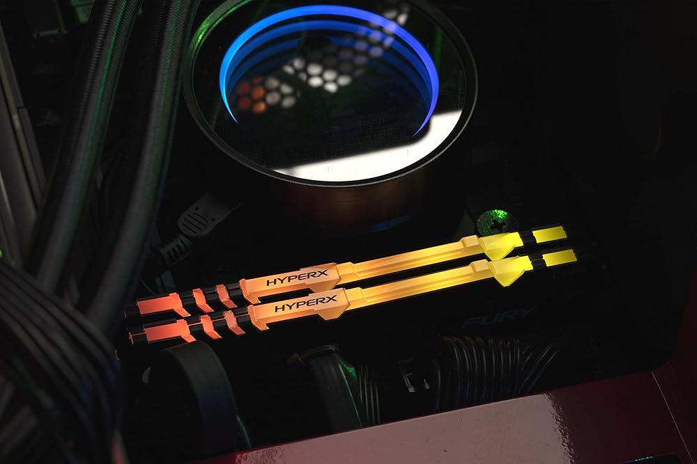 HyperX Fury, 16GB (2 x 8GB) DDR4-2666MHz RGB XMP CL16 Desktop Memory thumbnail 4