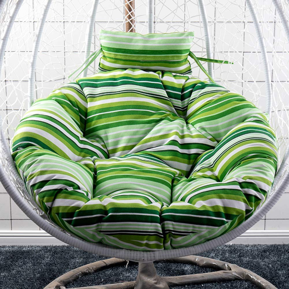 WSJ Thick Soft Swing seat cushions Soft and Breathable Waterproof Non-slip pads Suitable for Swings Rocking chair Chair Hanging basket -T Ae