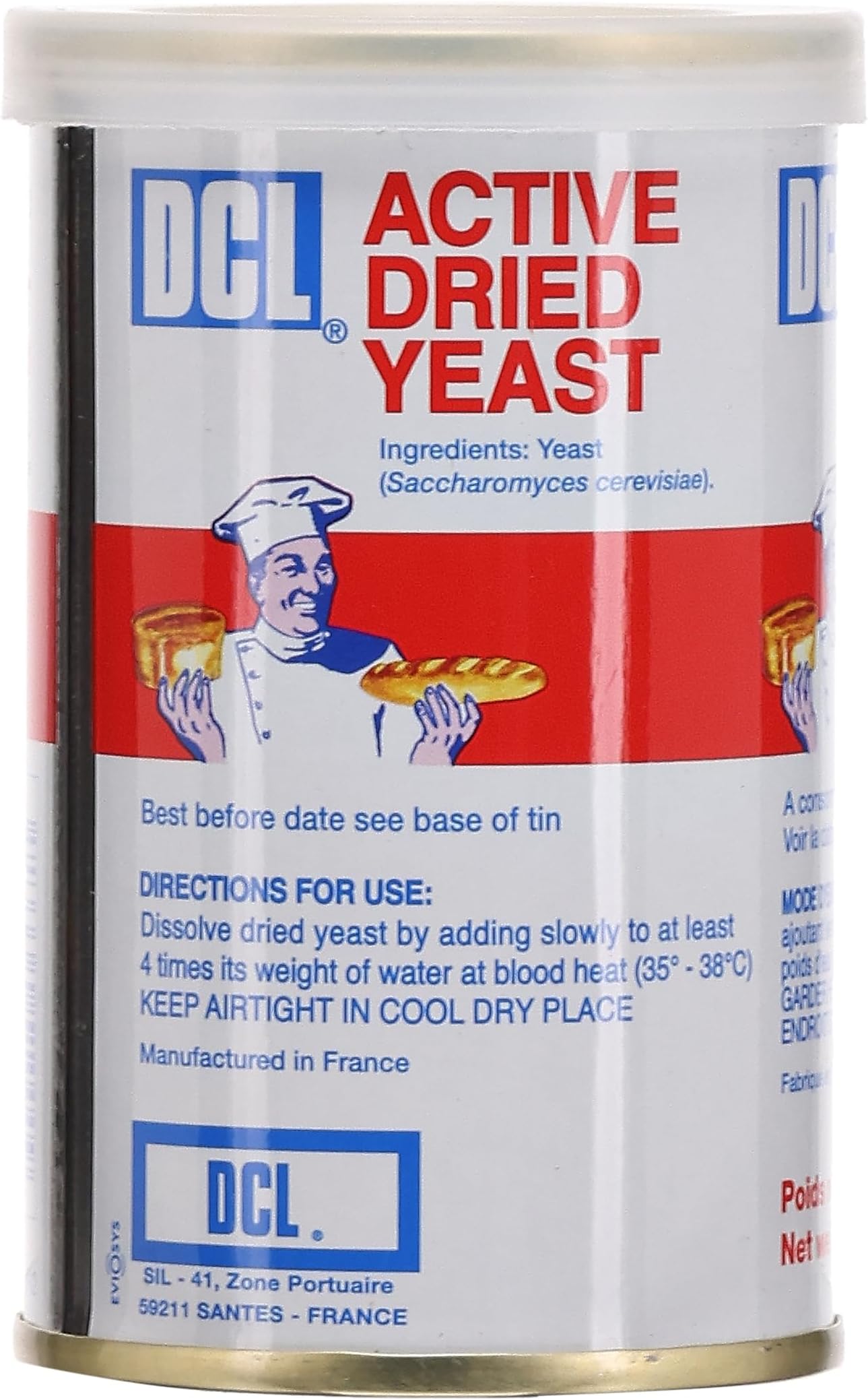 D.C.L. Active Dried Yeast 125 G