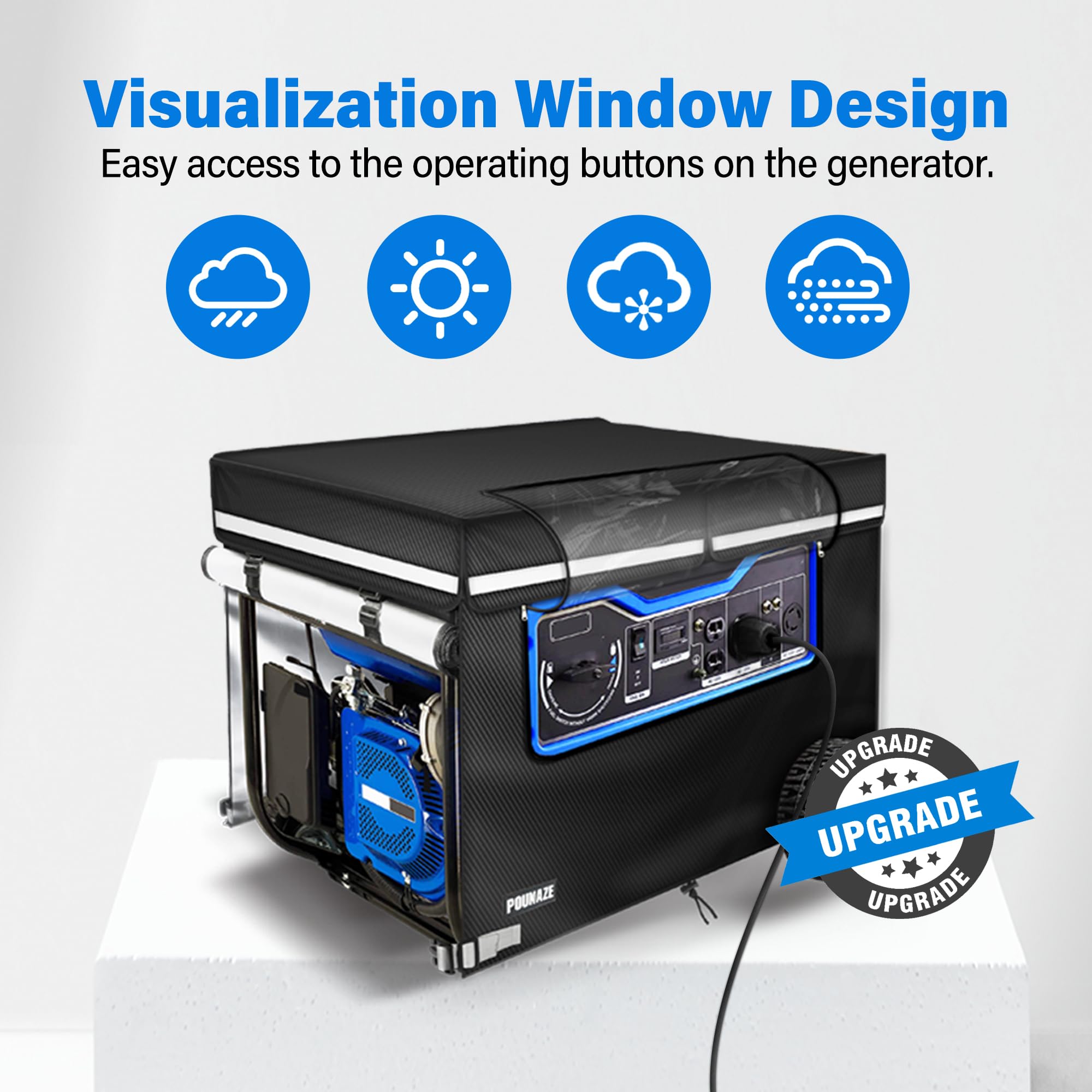 Generator Covers While Running. Generator Cover Measures 32