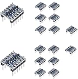 16pcs 4 Channel IIC I2C Logic Level Converter Bi-Directional Module 3.3V-5V Shifter Modules for Raspberry Pi Microcontrollers