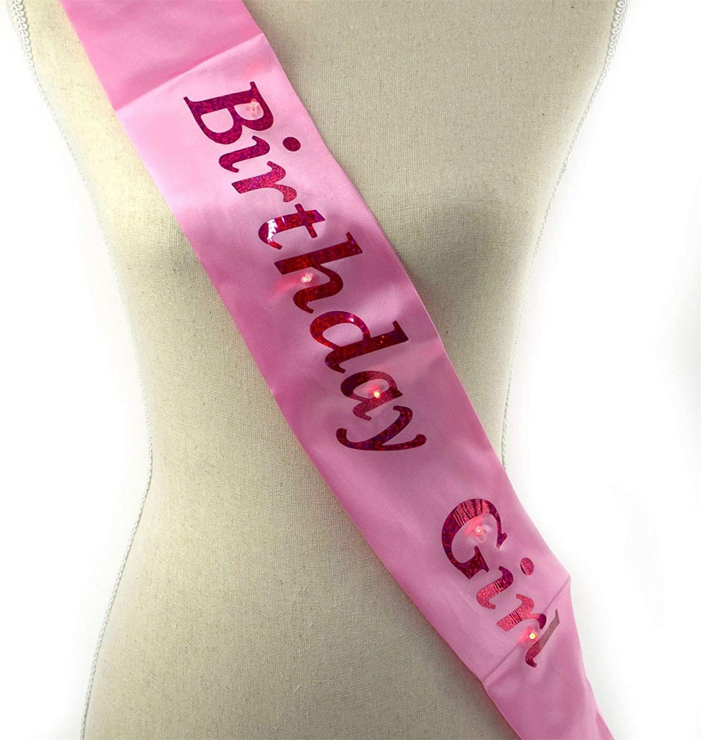 40. Geburtstag Schärpe Mit Strass – „Naughty 40“ In Pink-Schwarz – Party-Accessoire Für Geburtstagsfeiern