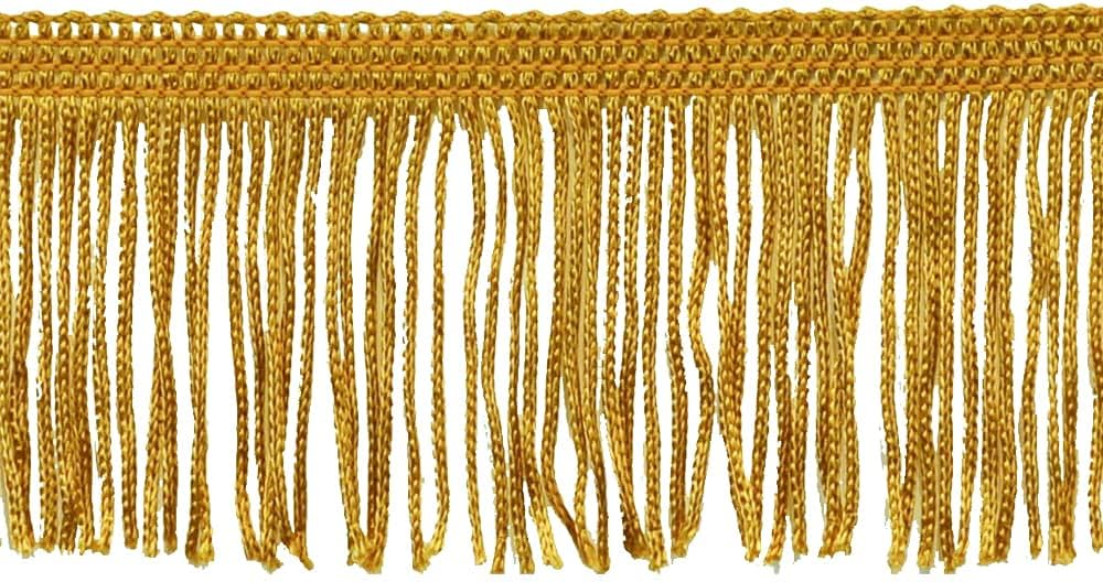 Belagio Enterprises 2-inch Chainette Fringe (10 Yard Roll) | P-7043-10 Gold