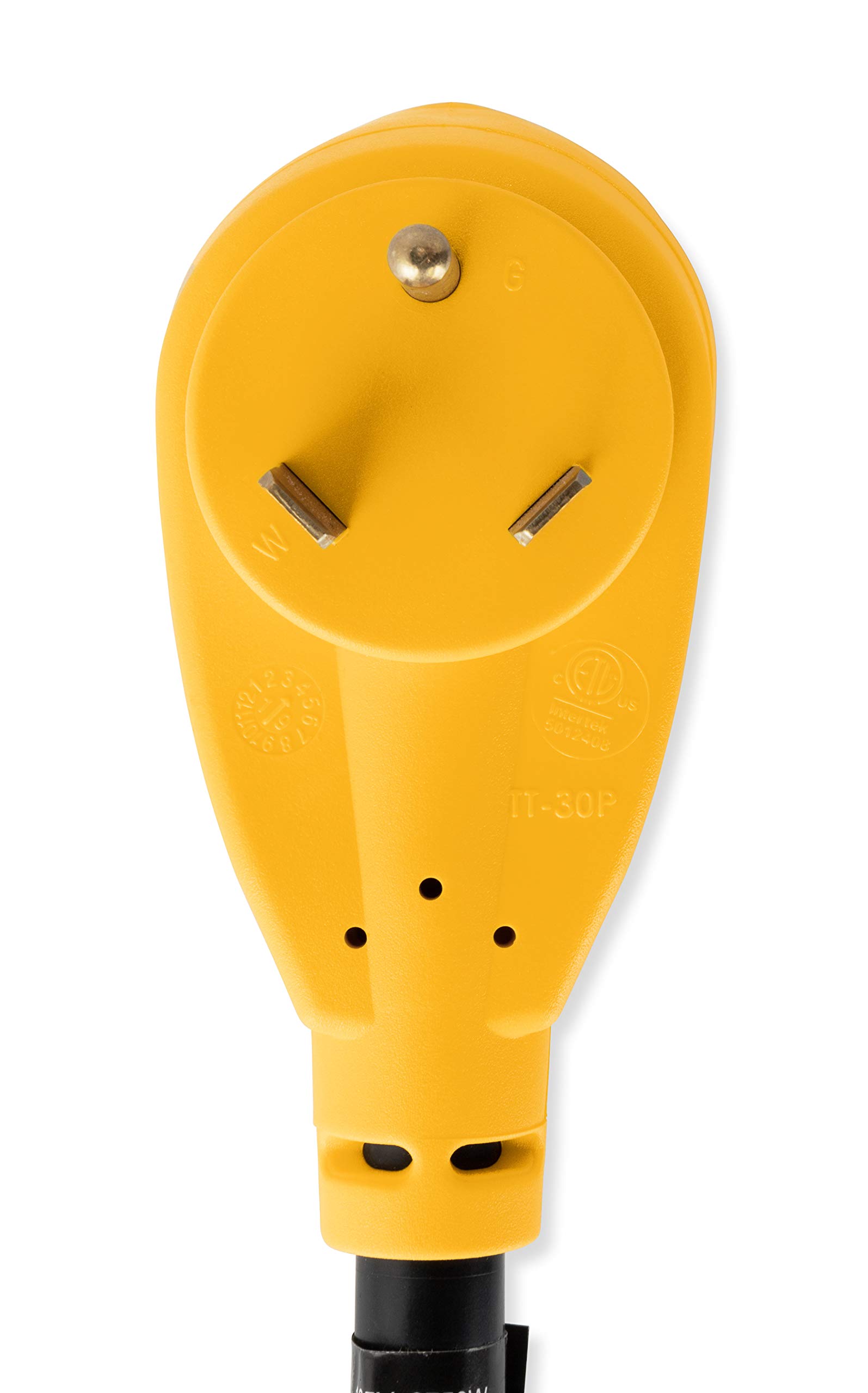 Amazon.co.jp: (キャムコ) Camco RV PowerGrip Dogbone 電気アダプタ
