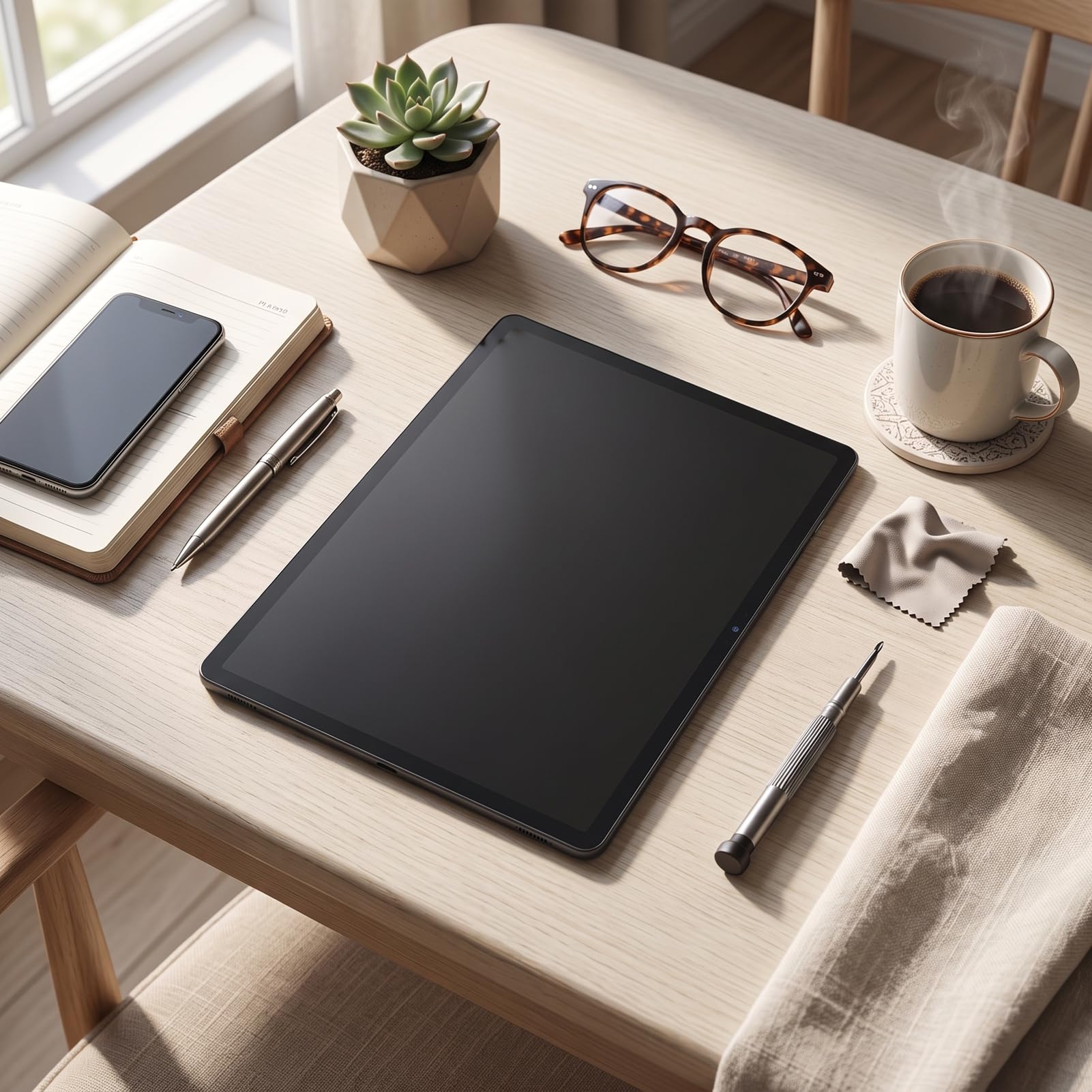 Dpofirs Sostituzione Schermo LCD per Tablet S9 FE 10.9