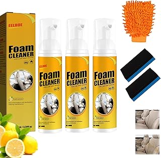 All Around Master Foam Cleaner, Multifunctional Car Foam Cleaner, Foam Cleaner All Purpose, Multi Purpose Foam Cleaner (100ml3 Bottle)
