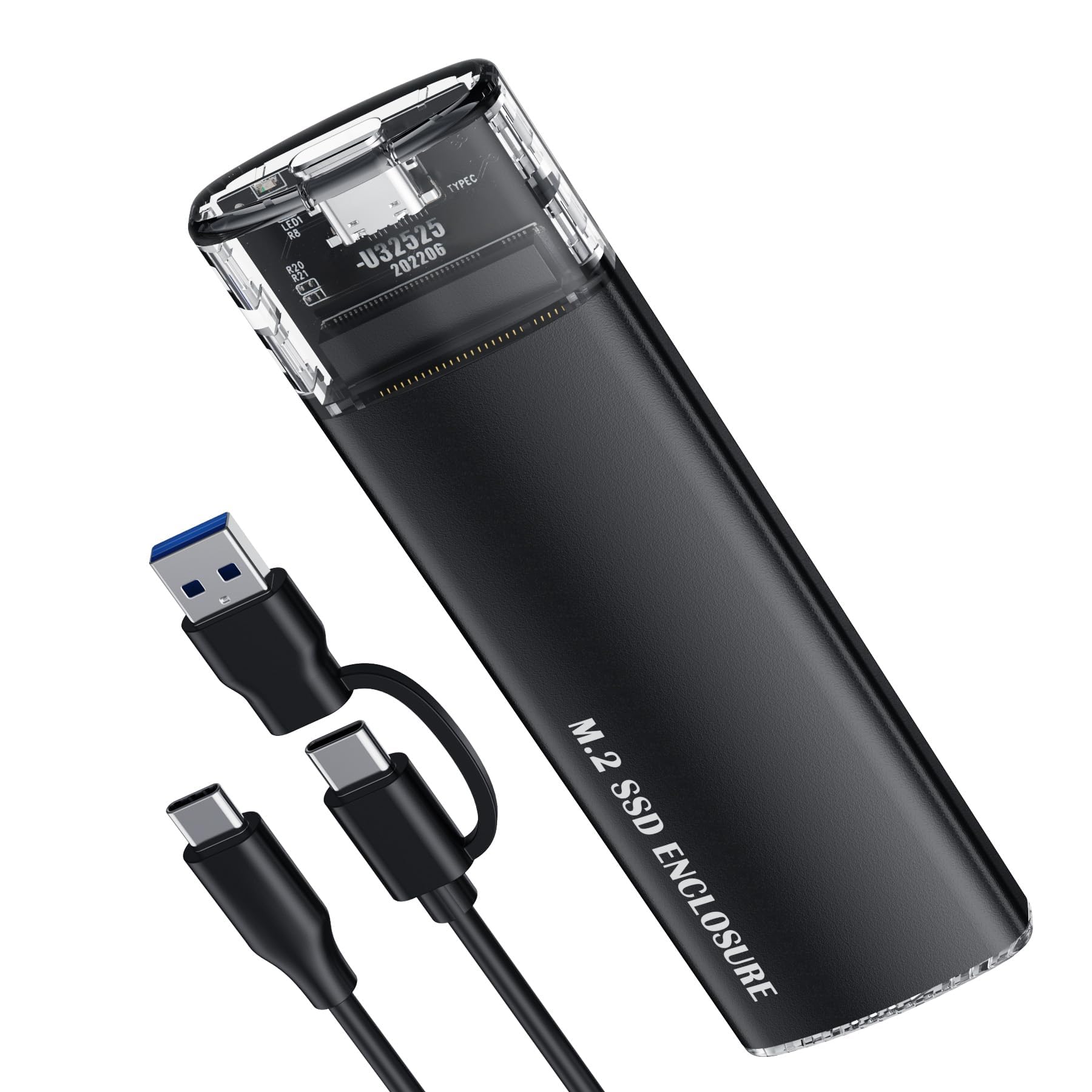 Azoneenvme Enclosure Ssd Adapters Case M Nvme Sata Ssd