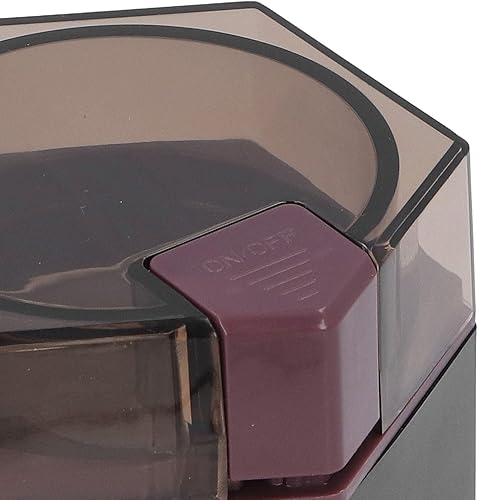 Miniatura 6 de Molinillo de café eléctrico 150W 30000Rpm con tapa transparente y cepillo de limpieza para el hogar, molinillo de frijoles eléctrico