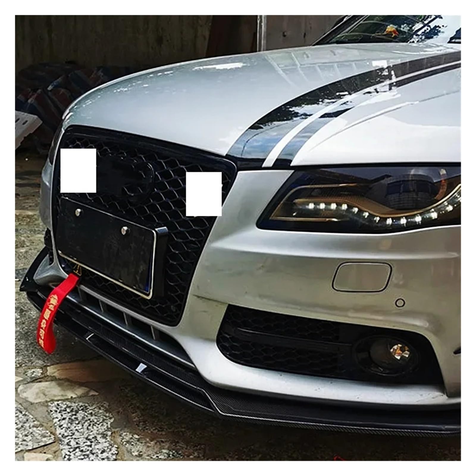 Uniwersalny spoiler Do Audi A3 A4 A6 Q3 S3 S4 S6 B6 B7 B8 | B8.5 Przedni Dokładka przedniego zderzaka