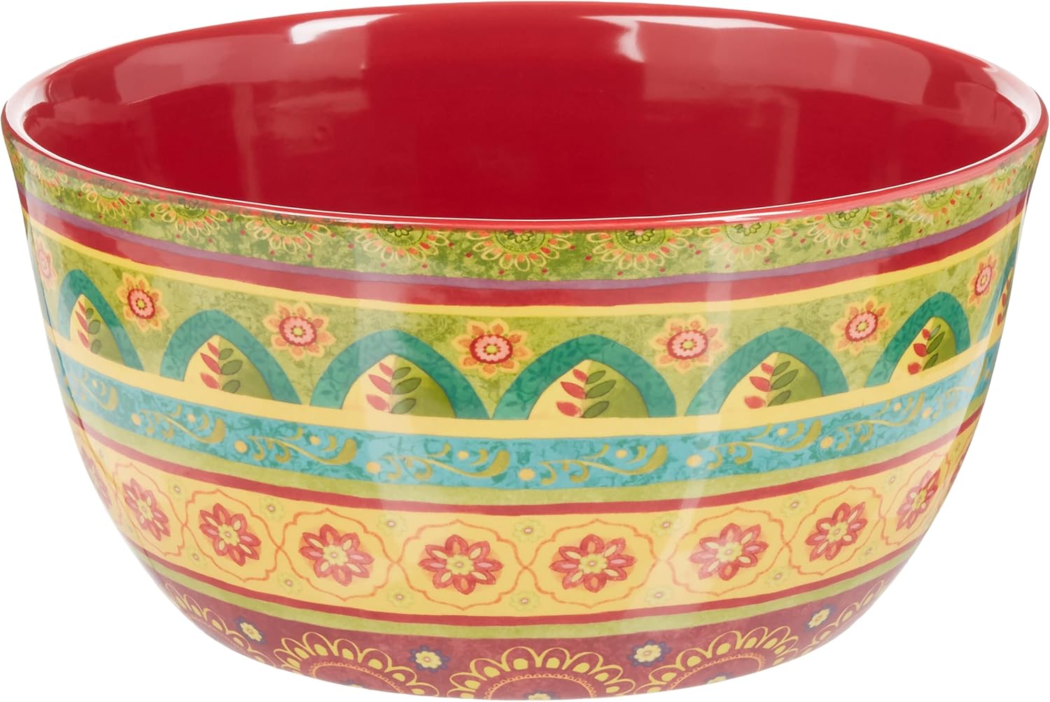 Certified International Tunisian Sunset Deep Bowl, 11" x 5.5", Multicolor