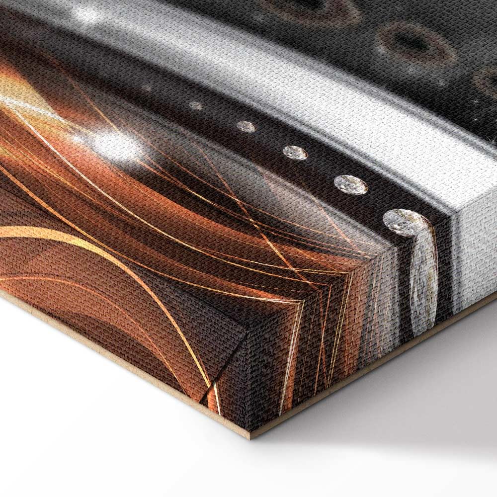 murando - Quadro Acustico Astratto 1 pezzo schiuma acustica Quadri Moderni Camera da Letto Matrimoniale - Stampa su Tela - Pannelli Fonoassorbenti Decorativi - Fonoassorbente Acustiche