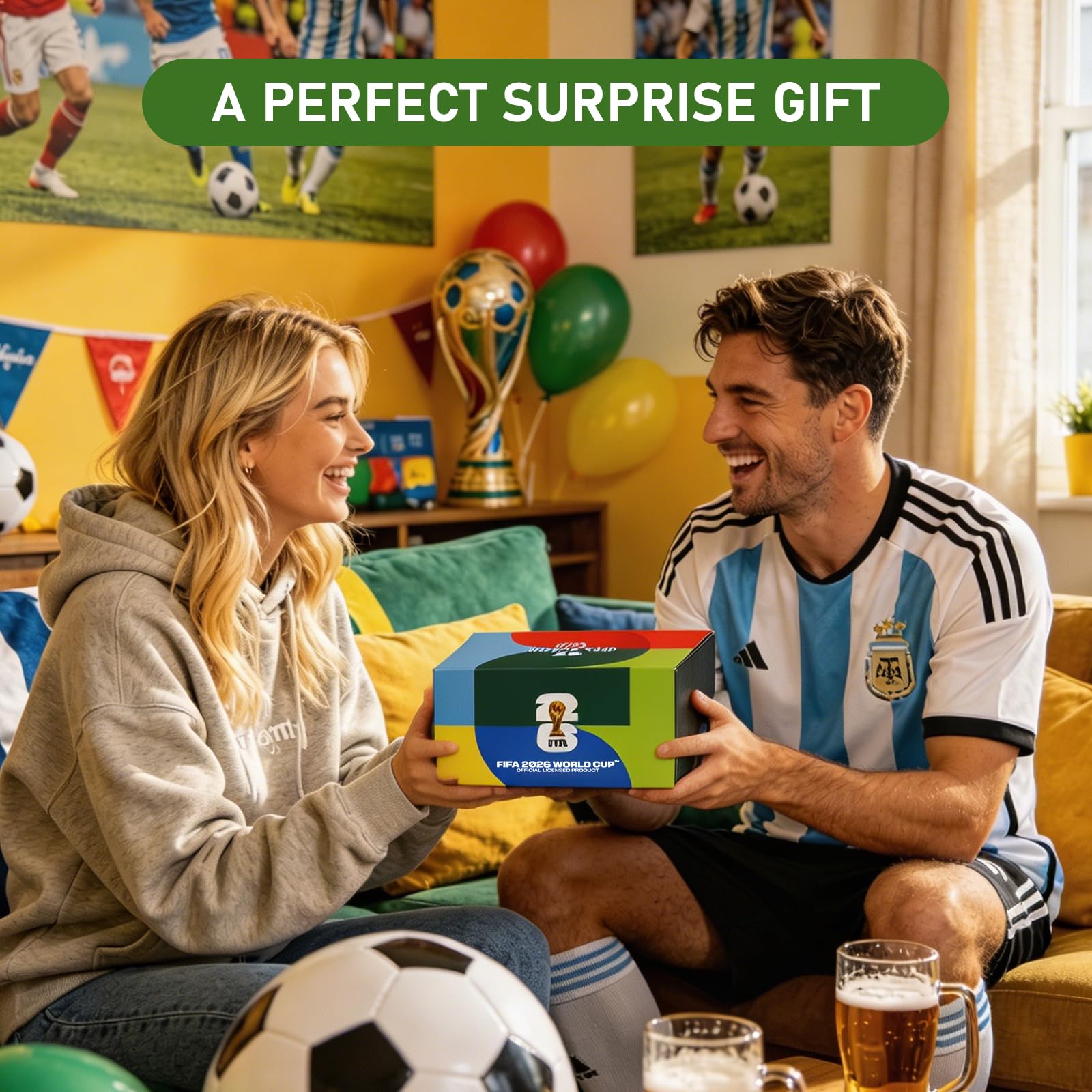 Sanyetral FIFA World Cup 2026 3PCS Figurines de Mascottes Multicolore,Comprend Clutch, Zayu, Maple, Jeu de Court-B (6 cm)