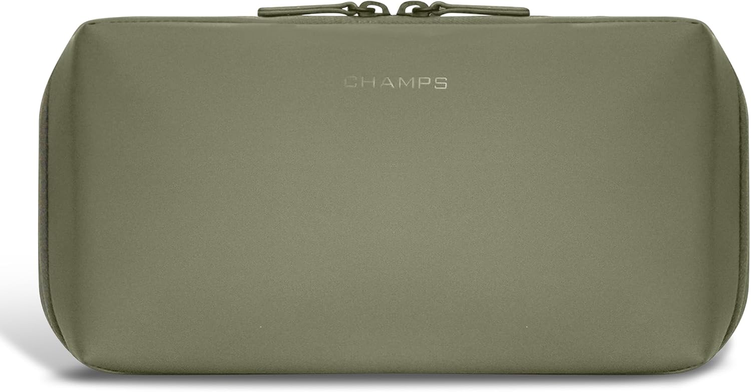 Champs Onyx Carrying Case Toiletries - Black