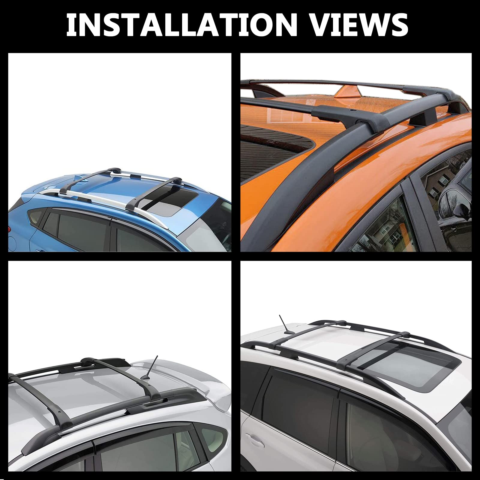 Crossbars For 2022 Subaru Forester Buy AUXMART Roof Rack Cross