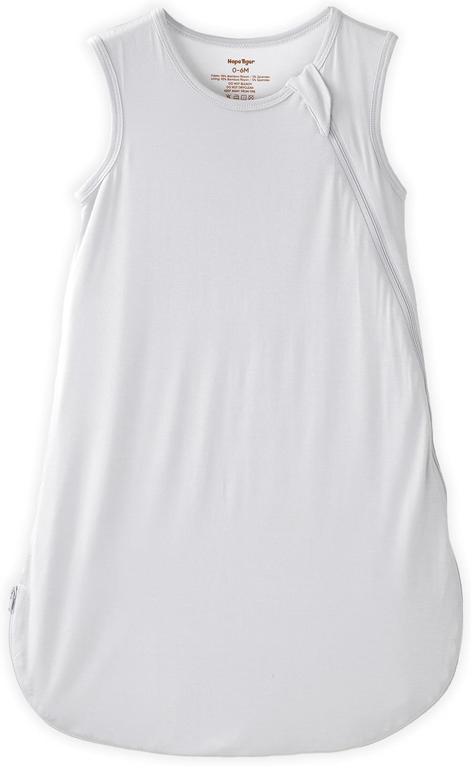 HopeTiger Unisex Baby Bamboo Rayon Sleep Sack 1.0 TOG Organic Sleeveless Wearable