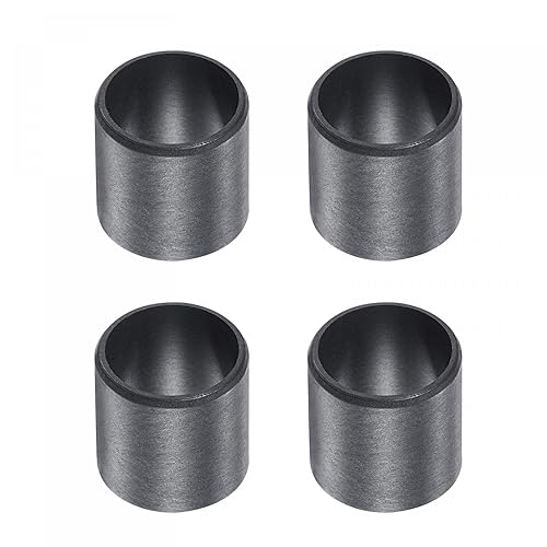 Miniatura 11 de uxcell Rodamientos de manga 0.236 in Diámetro 0.315 in OD 0.236 in Longitud POM Envueltos Bujes sin aceite Negro 4pcs
