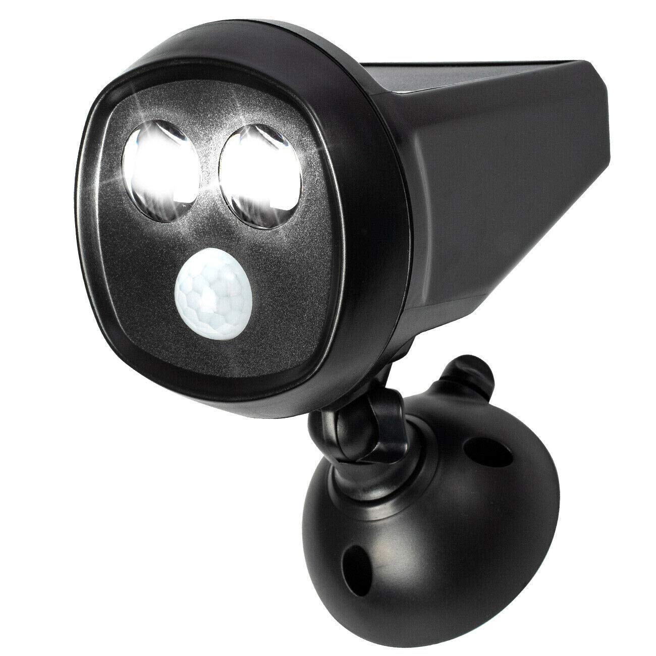 Buy LED Solar floodlight Motion Sensor, 300 lumens Weatherproof Battery