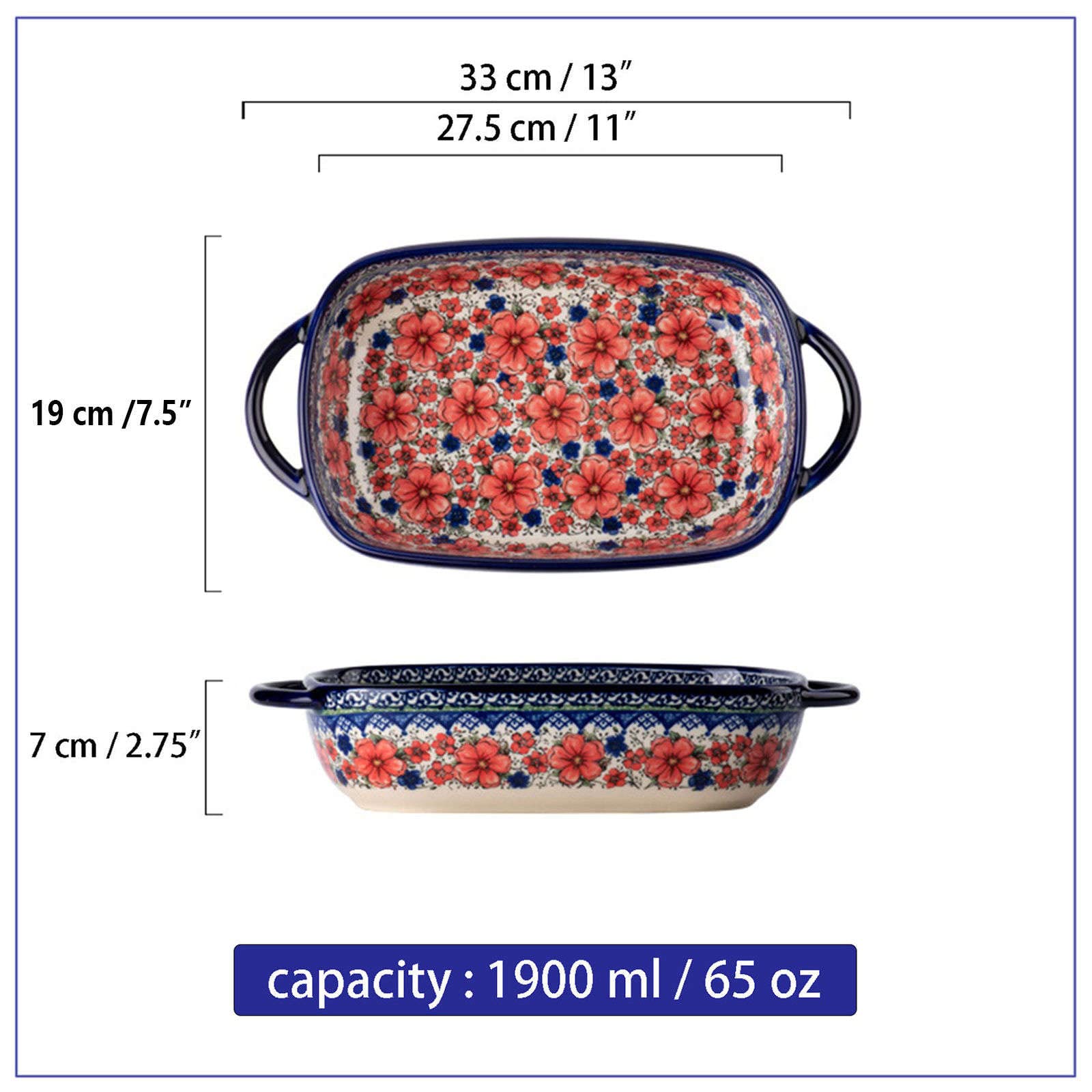 Naczynie do lasagne duże głębokie, naczynia do pieczenia do piekarnika, małe naczynia żaroodporne 21x18,5x7 cm, 950 ml ceramiczne naczynie do piekarnika, okrągła blacha do pieczenia, naczynie do piecz