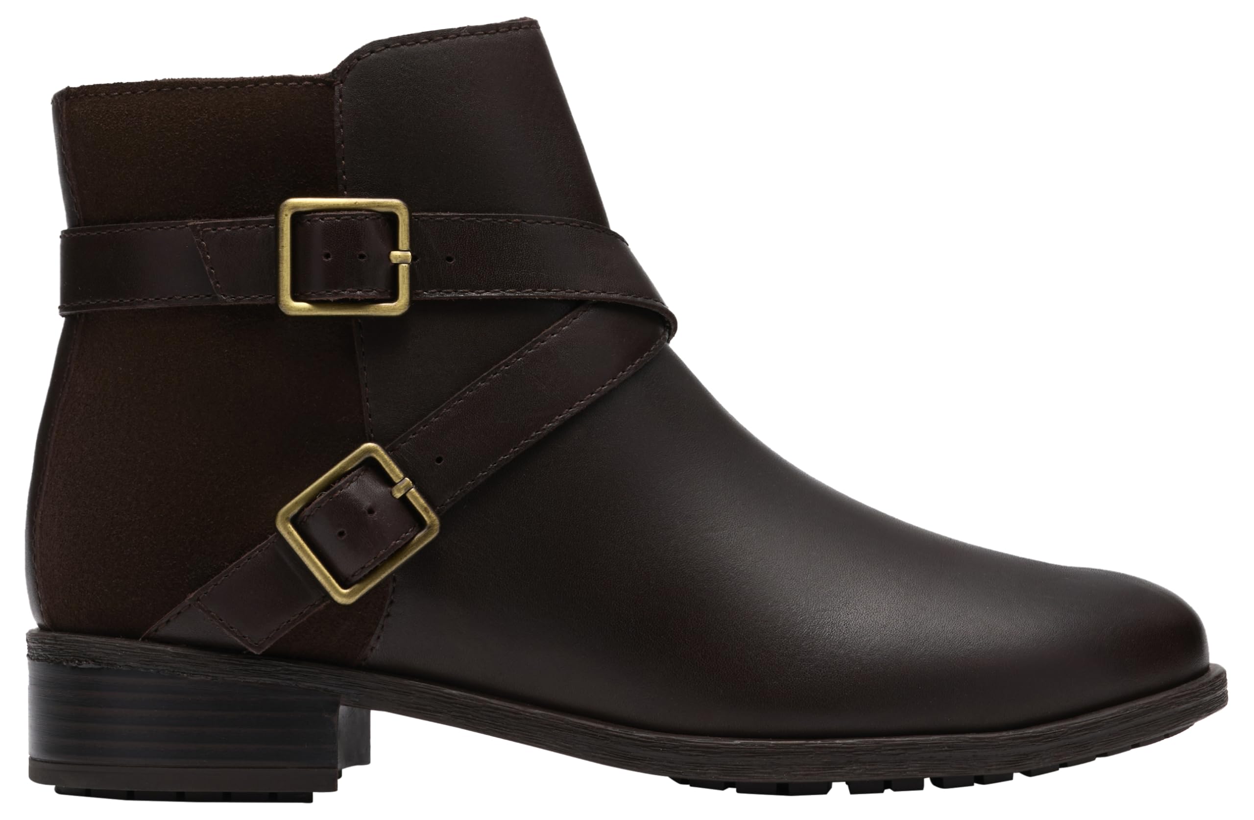 Clarks Women's Brown Havisham Bay Leather Ankle Boots | Size: 4/Standard Fit