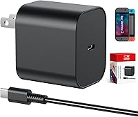 Vista 1 de Cargador Switch 2 Adaptador de CA de 60 W para Nintendo 2 (2025)Nintendo 1, cable de carga extra largo de 5 pies, compatible con modo de base de TV