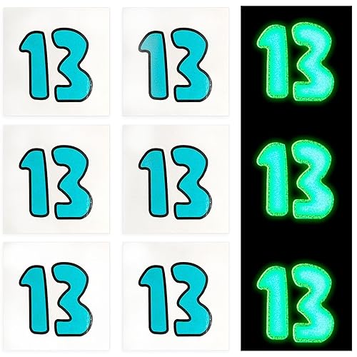 Miniatura 7 de Tuoshei 30 piezas ts eras tour tatuajes temporales número 13 pegatinas de tatuaje accesorios de concierto ídolo accesorios de fiesta de cumpleaños