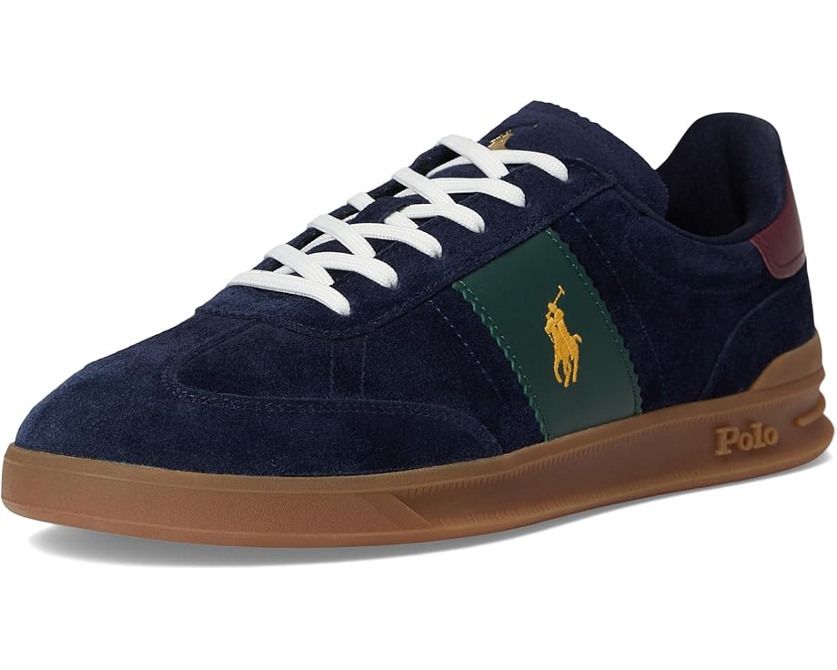 Polo Ralph Lauren Heritage Aera Suede Sneakers - Front View