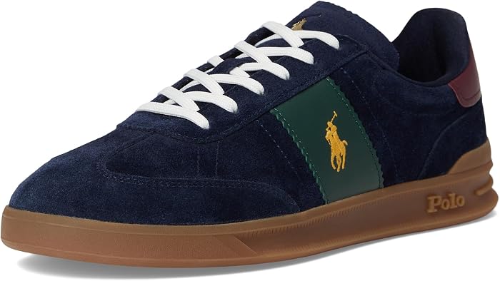 Мужские кроссовки Polo Ralph Lauren Heritage Aera Suede Sneakers — фото 4