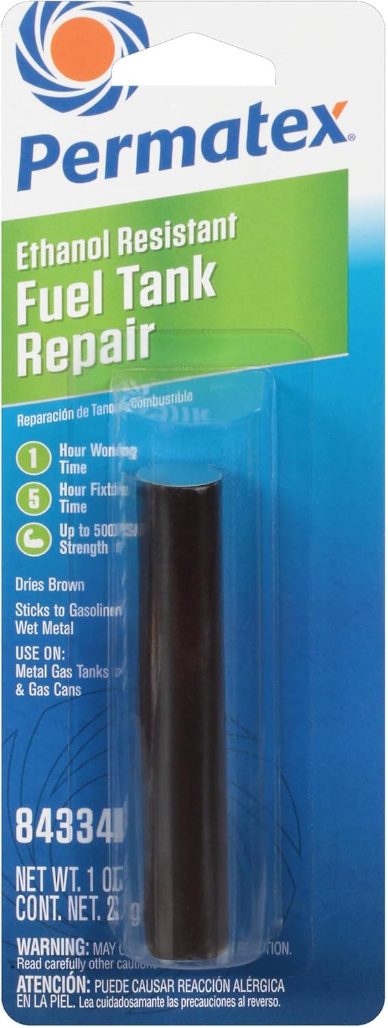 Permatex 84334 Fuel Tank Repair Epoxy Stick 1 oz., Fuel Tanks