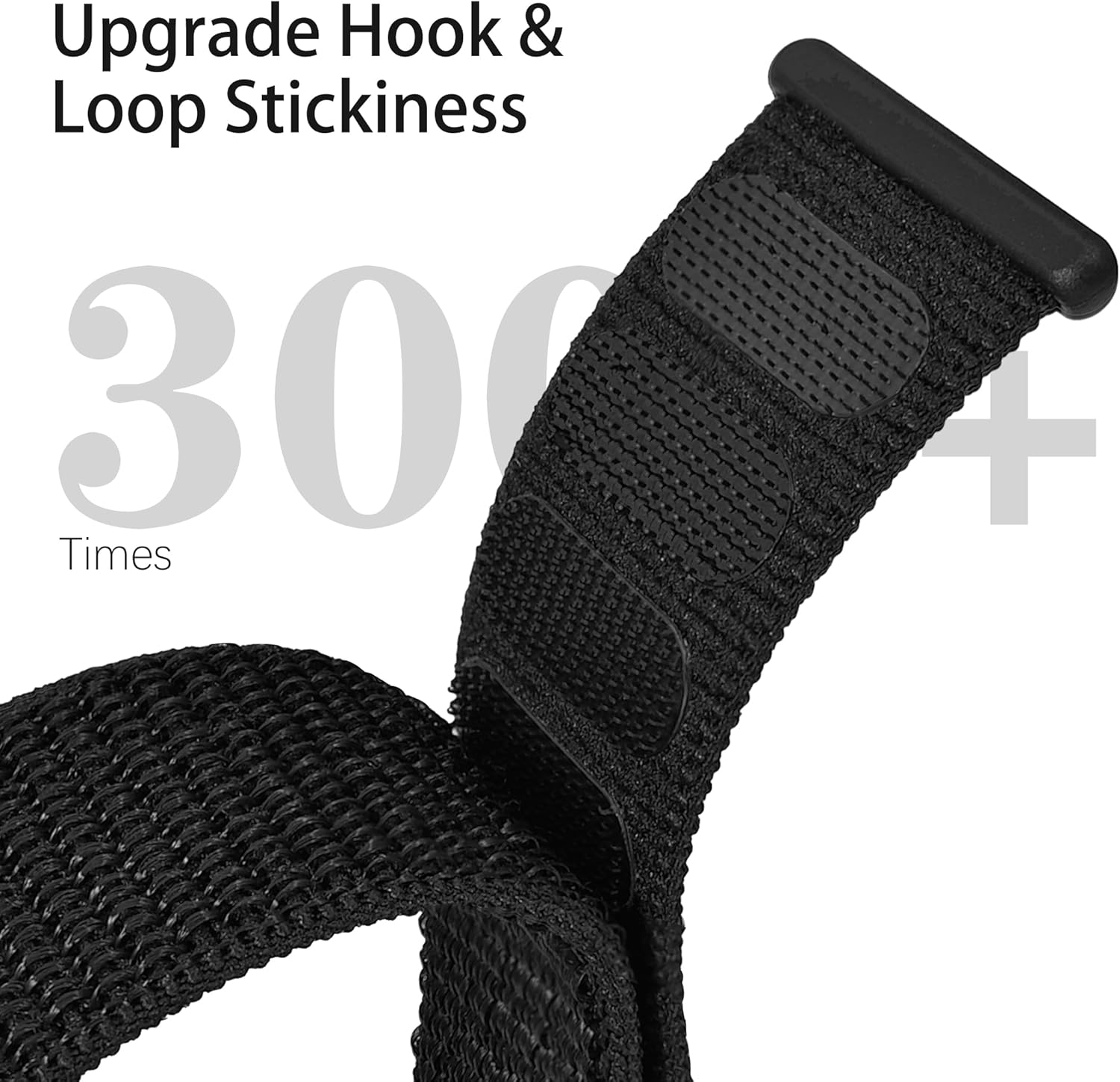 22mm QuickFit Nylon Compatible with Garmin Fenix 8 47mm Band/7/7 Pro/6 Pro/6/5/5 Plus,Soft Lightweight Adjustable Sport Replacement Strap for Forerunner 965/955/Approach S62/Instinct 3 45mm - Image 3