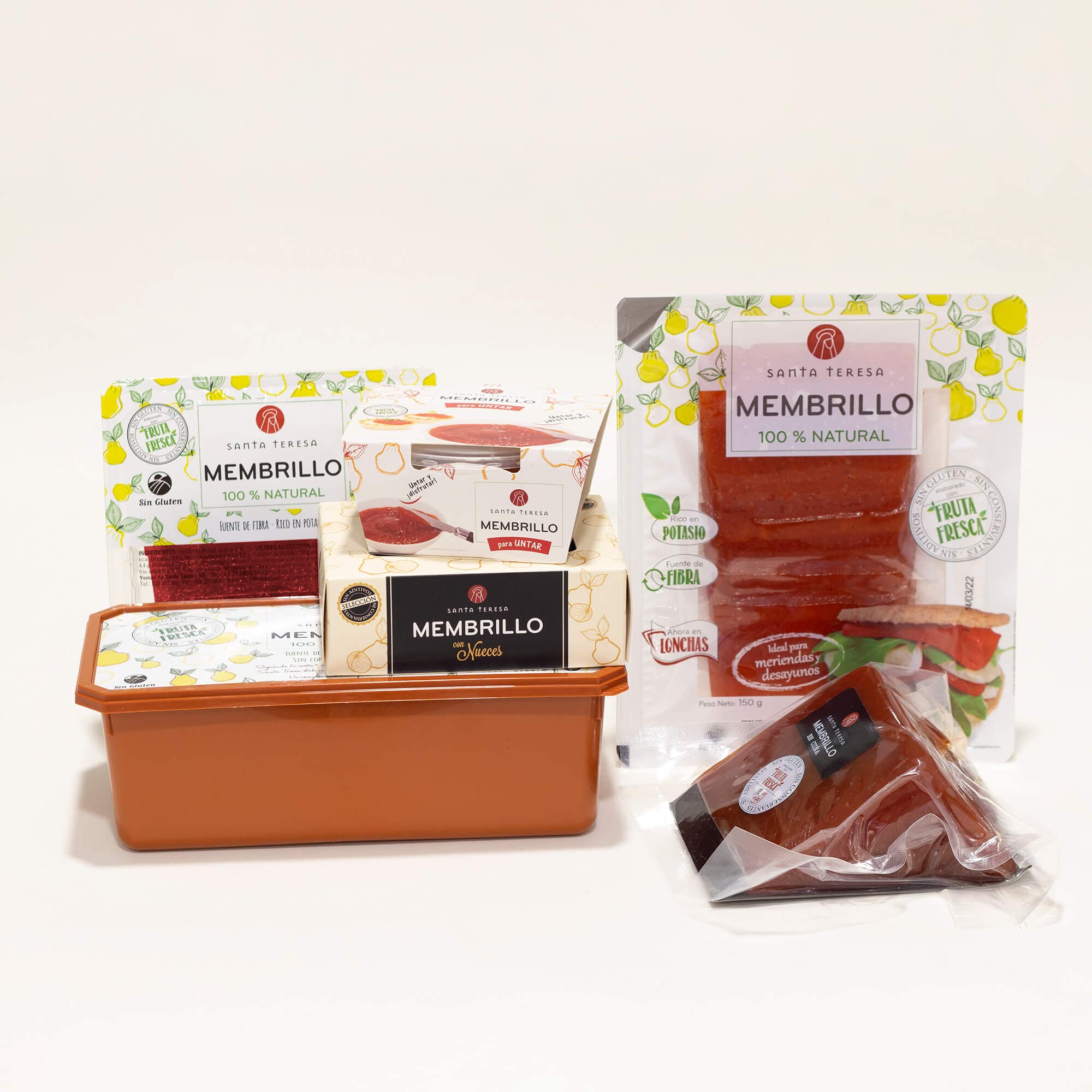 Dulce De Membrillo Con Nueces Artesano 310 Gr Santa Teresa