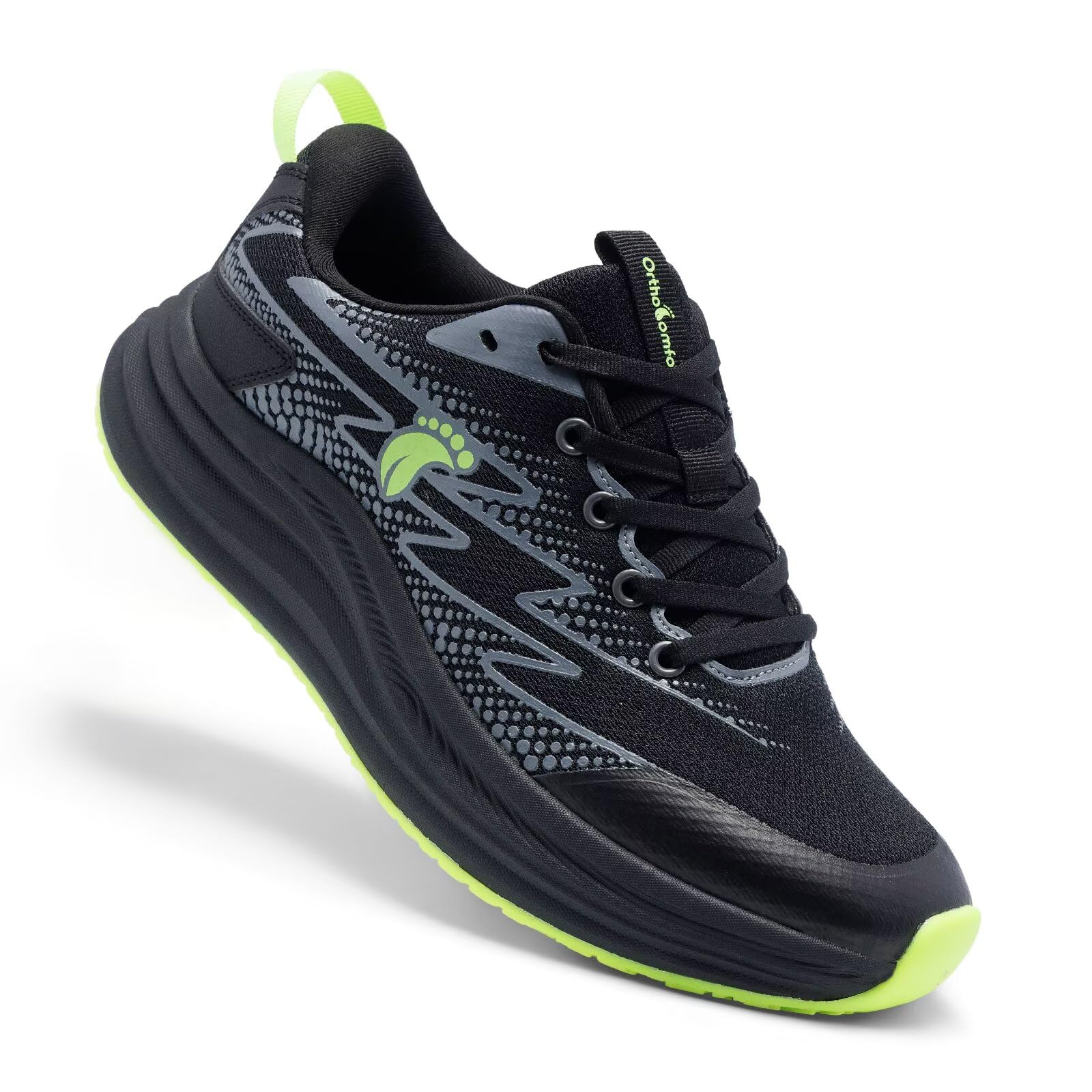 Men's Orthopedic Road Running Shoes: Plantar Fasciitis Relief